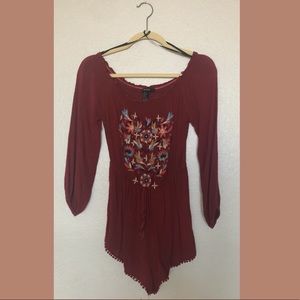 Embroider Romper